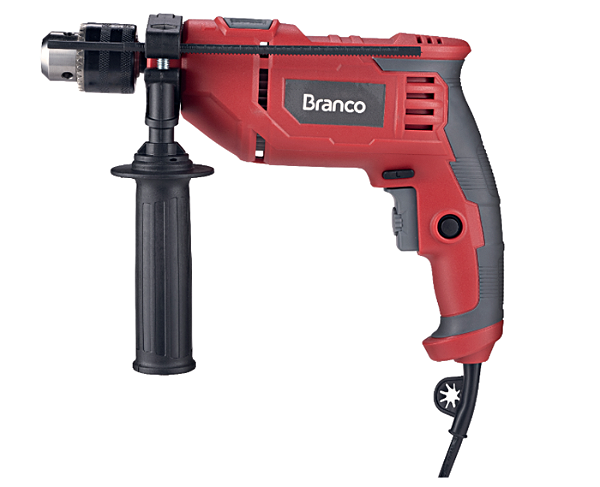 Furadeira de Impacto 1/2 127V 850W BFI850 Potente e Versátil- BRANCO MOTORES