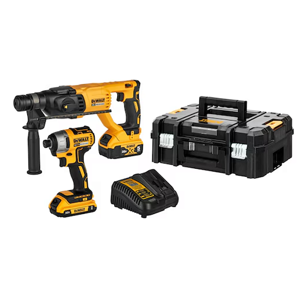 Combo Martelete SDS Plus 1" e Parafusadeira 20V Li-Ion- DeWalt