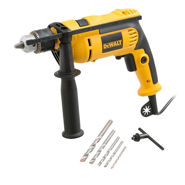 Combo Furadeira de Impacto 750W 220V 1/2" com 5 Brocas
