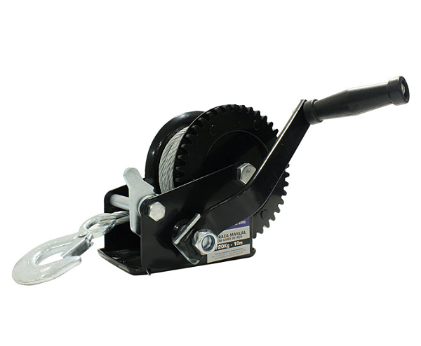 Catraca Manual com Cabo de Aço 720kg para Reboque e Cargas- Bremen