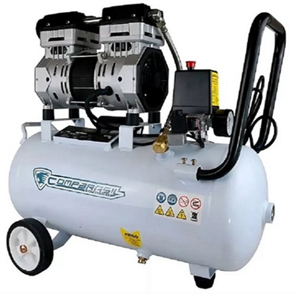 Compressor de Ar Sem Óleo 25L 750W 220V Compbrasil Argotech
