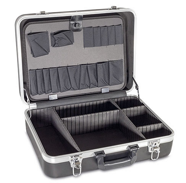 MALETA EM ABS PARA FERRAMENTAS 465X345X150MM COM DIVISÓRIAS INTERNAS 479,0001 - AMATOOLS - NOLL