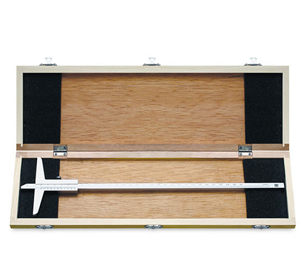 PAQUÍMETRO DE PROFUNDIDADE 300MM EM AÇO INOX 1,0012 - AMATOOLS - ZAAS