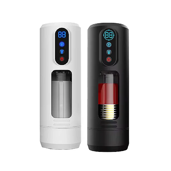 Masturbador Pulsador com Aquecimento e Display Digital