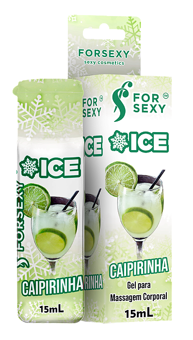 GEL COMEST. ICE CAIPIRINHA 15ML - FORSEXY