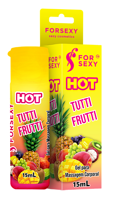 GEL COMEST. HOT TUTTI FRUTTI 15ML - FORSEXY IN0125