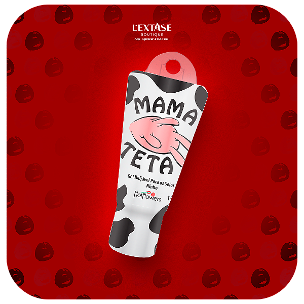 Mama Teta Gel Beijável Para os Seios 15g
