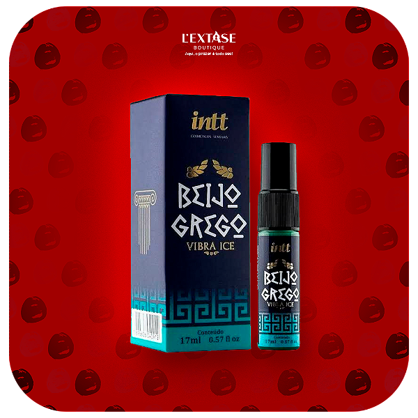 Beijo Grego Estimulante Anal Beijável Vibra Ice 15 ml Intt