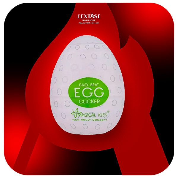 Egg Clicker Masturbador Masculino Magical Kiss