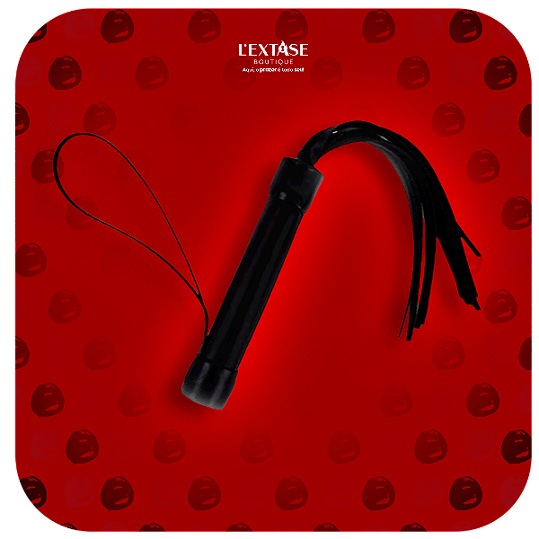 Chicote Tiras 20cm Dominatrixxx Preto