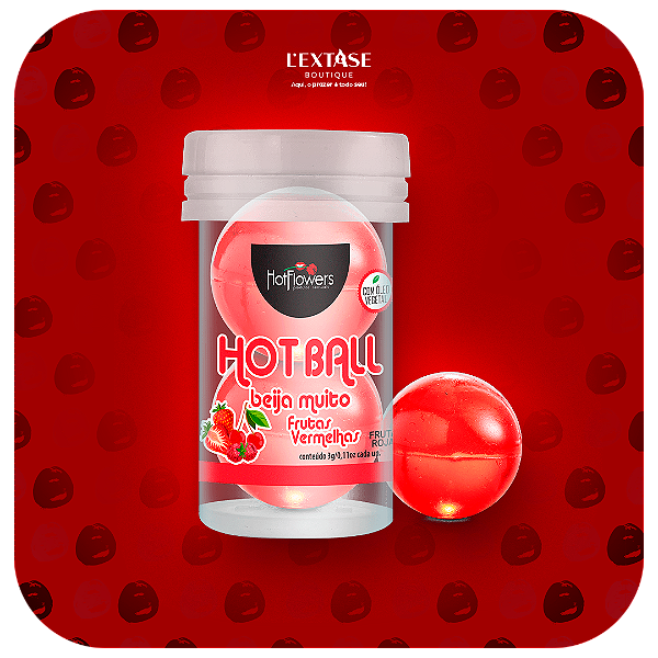 Hot Ball Hot Flowers Frutas Vermelhas