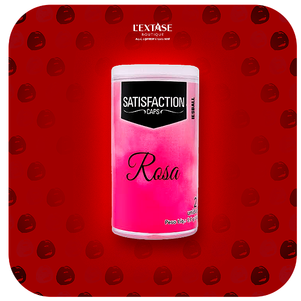 Lesball Aromáticas Rosa Satisfaction Caps
