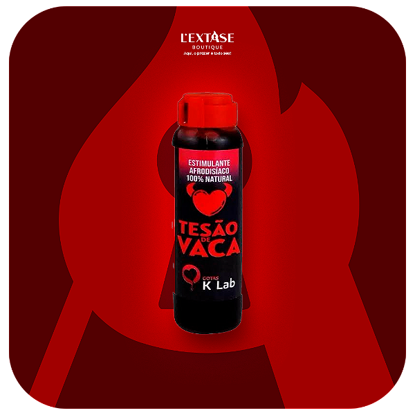 Tesão de Vaca Estimulante Afrodisíaco Natural 10ml K-Lab