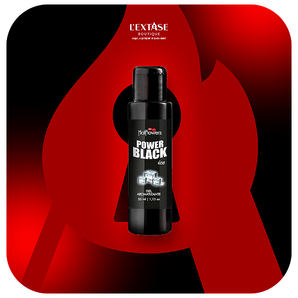 Power Black Ice Gel Aromatizante 35ml Hot Flowers