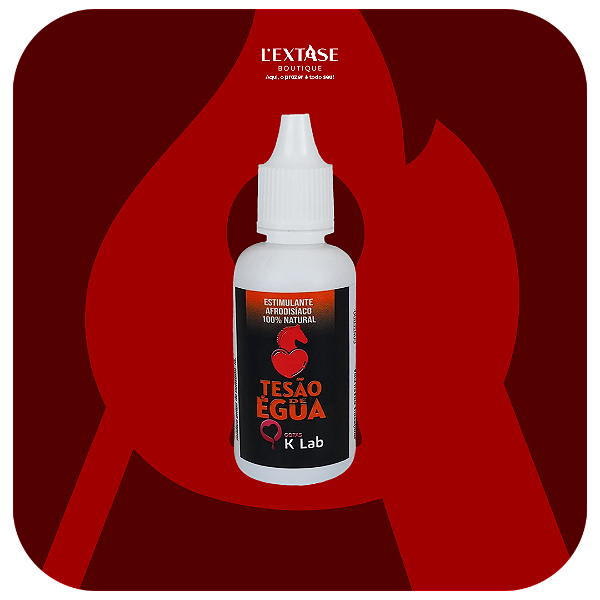 Tesao de Egua Estimulante Afrodisiaco Natural 20ml
