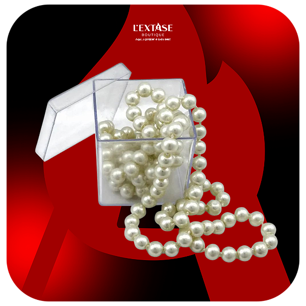 Pérolas sensuais para massagens excitantes 60cm