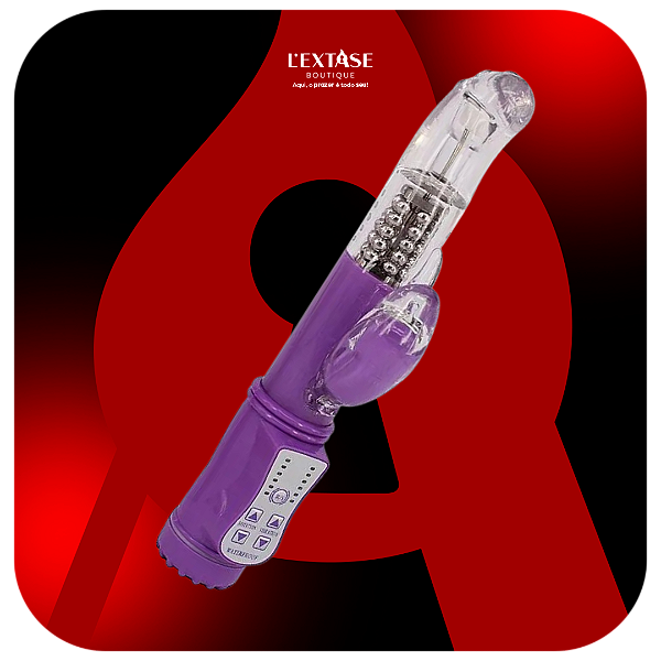 Jack rabbit vibrador ponto G 8 rotações e 36 modos de vibrações