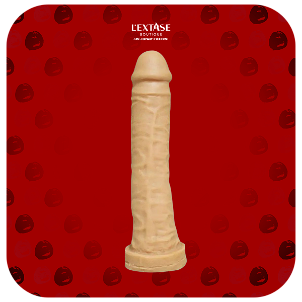 Prótese realistica maciça c gland destacada 20x4,5