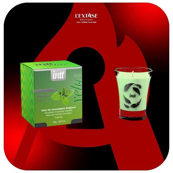 Vela de Massagem Beijável Menta 40g
