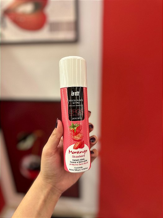 Desodorante íntimo Eros aerosol Morango