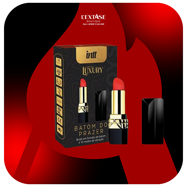 Mini Bullet Batom do Prazer Intt Luxury vibrador