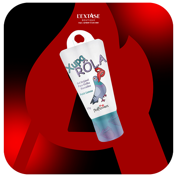 Xupa Rola para Sexo Oral Masculino 15g