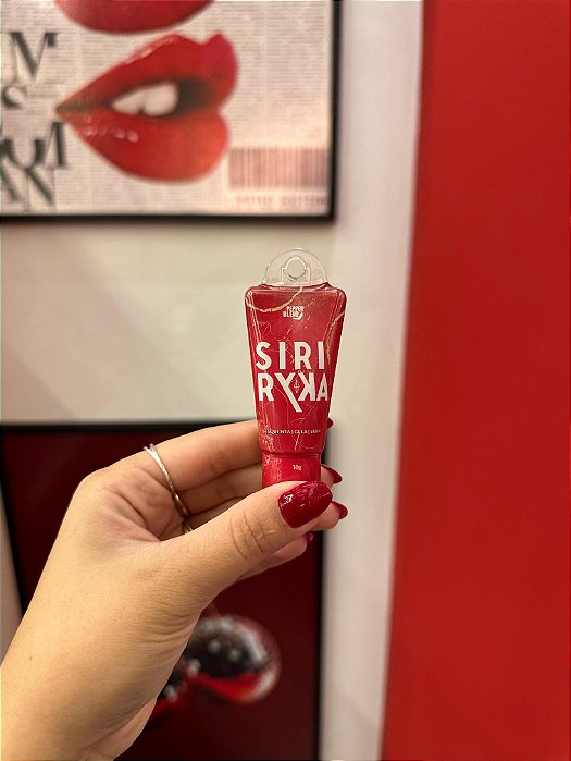Siri Ryka – Gel Comestível Esquenta, Gela e Vibra 18g