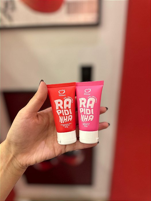 Lubrificante Íntimo Beijável Rapidinha 30g