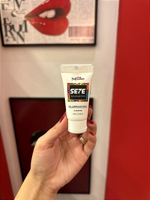 Sete Sensações Lubrificante Íntimo Anal com Ação Dessensibilizante 25g