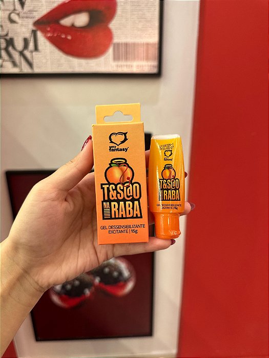 Tesão na Raba Gel Dessensibilizante e Excitante 15g
