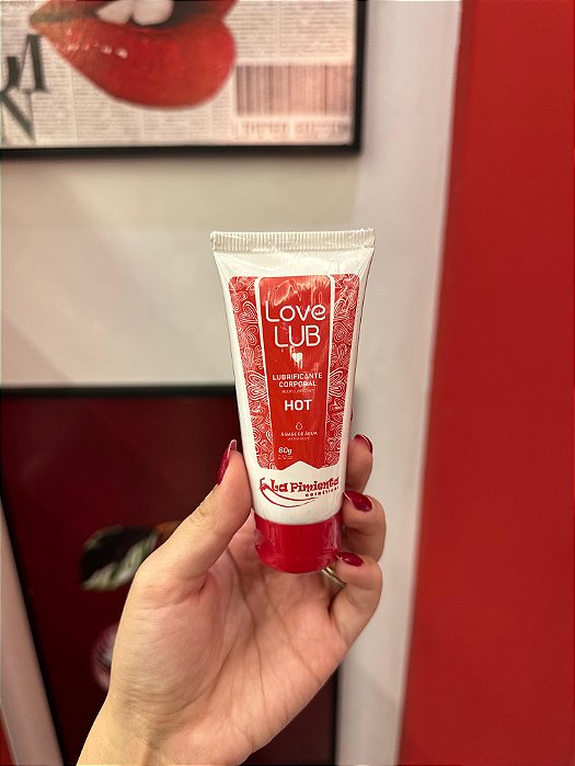 Love Lub Hot a Base D'agua La Pimienta