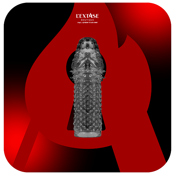 Capa Peniana Extensora com Estimulador Desire
