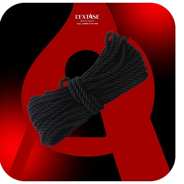 Corda Shibari 50 Tons de Cinza 10m Dominatrixxx
