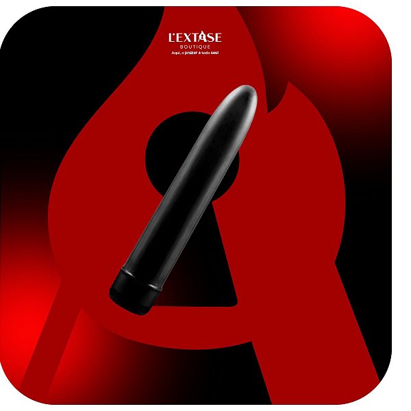 Vibrador Personal Clássico Liso 18cm