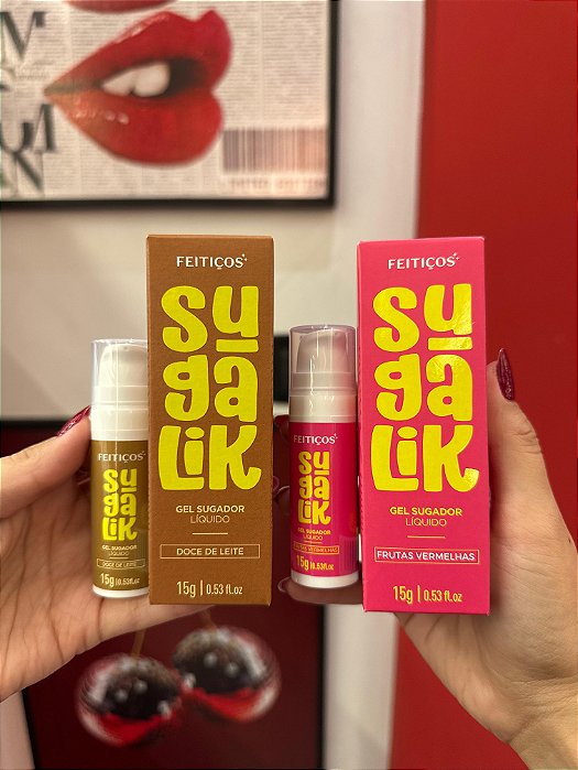 Sugalik Sugador Líquido Comestível com Extrato de Jambu 15g Feitiços
