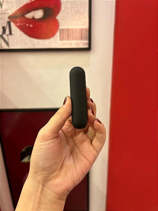Mini Bullet Super Potente com 10 Modos de Vibração Recarregavel