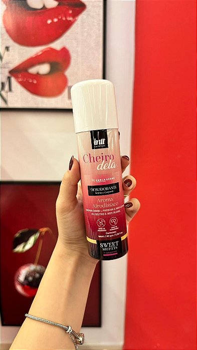 desodorante intimo Cheiro dela Afrodisíaco