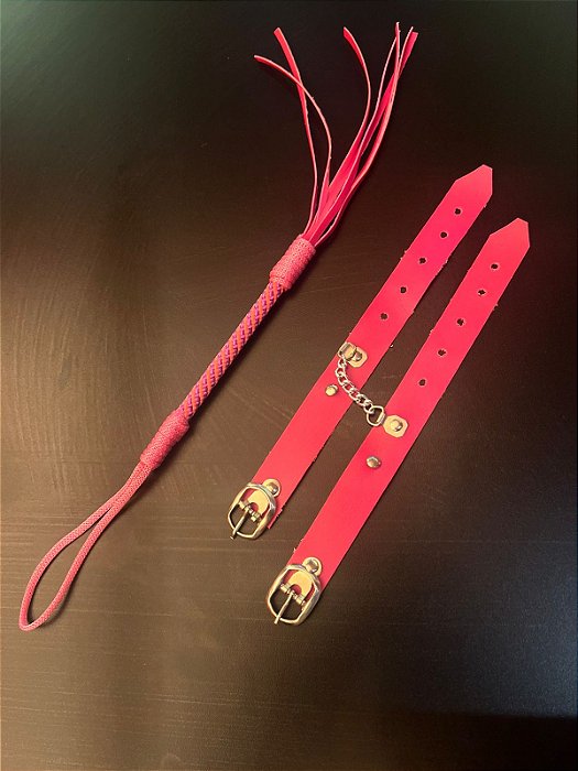 kit algema e chicote