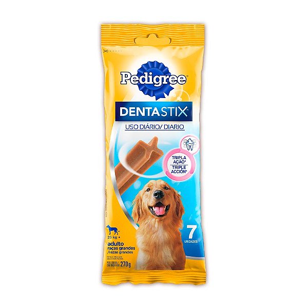 Pedigree Dentastix Adultos Raças Grandes 7 unidades 270g