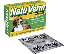 Natu Verm Caes E Gatos Cx Com 04cp