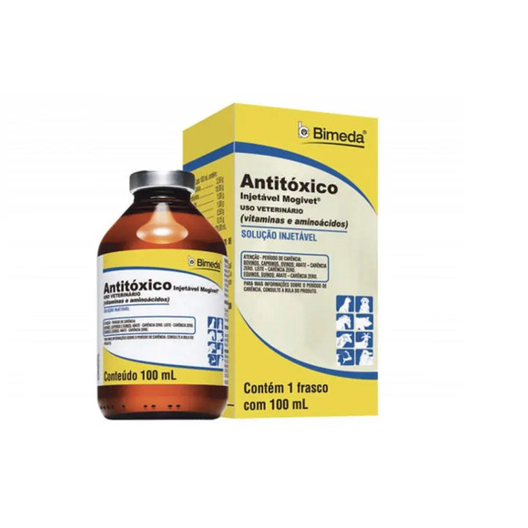 Antitóxico Bimeda Vitaminas e aminoácidos 100 ml