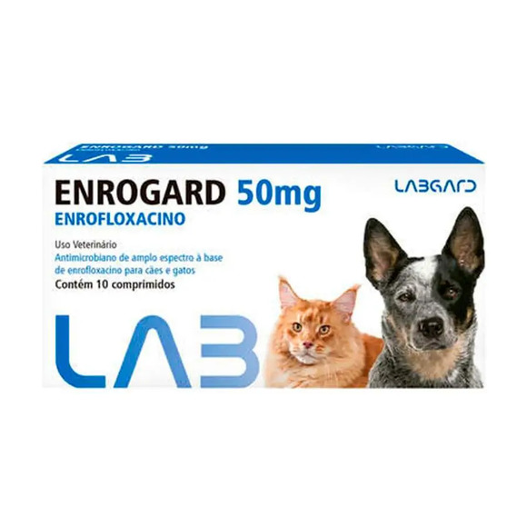 Enrogard Labgard 10 Comprimidos 50 mg