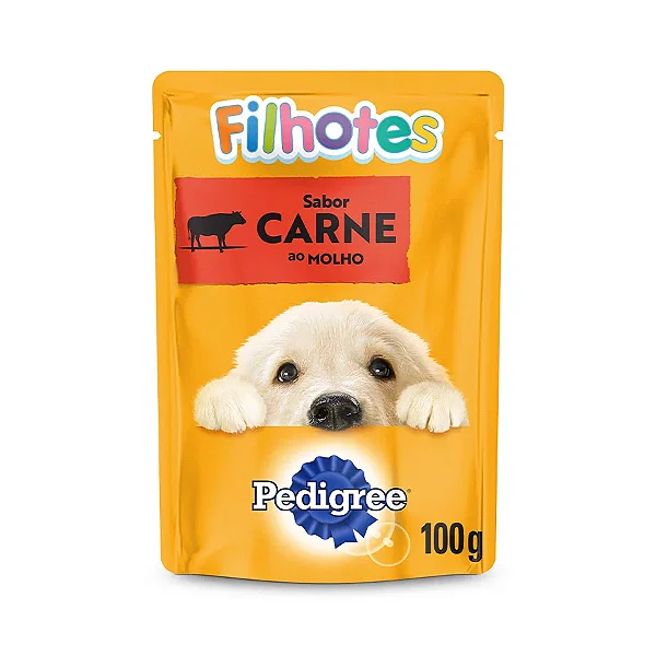 Sache Pedigree Filh Carne 100g