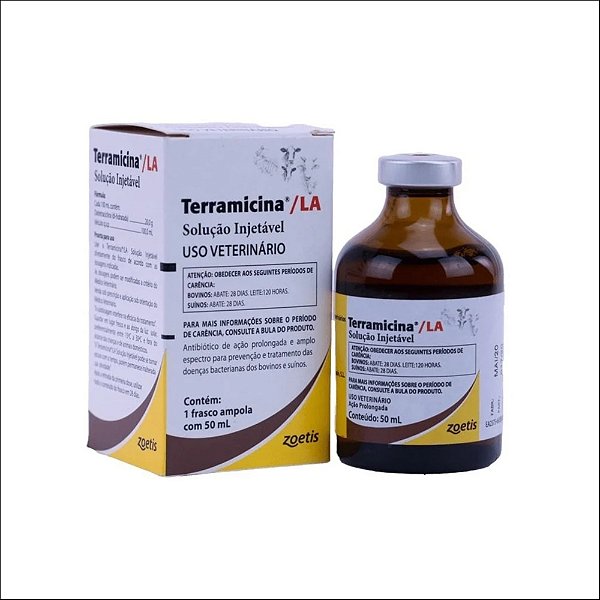 Terramicina Inj L.a. 50ml
