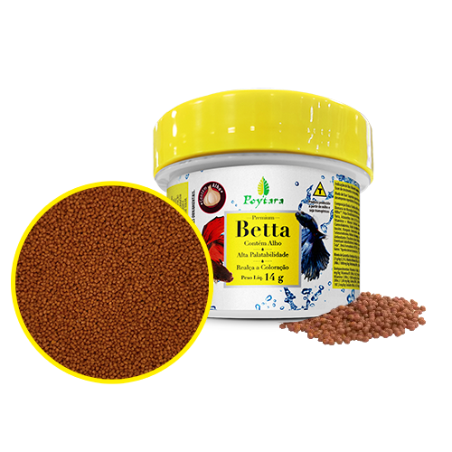 Racao Betta 14g - Poytara