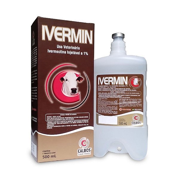 Ivermin 1% (ivermectina) 500ml