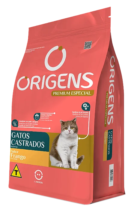 Origens Gato Castrado Frango 3kg