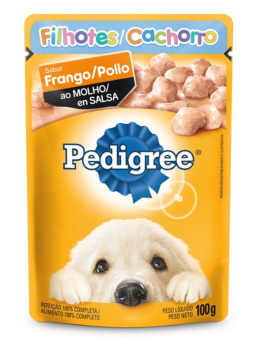 Sache Pedigree Filh Frango 100g