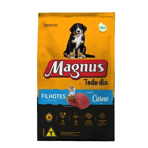 Magnus Premium Filhote Todo Dia Carne 10,1kg