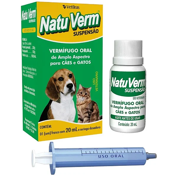 Natu Verm Suspensao 20ml